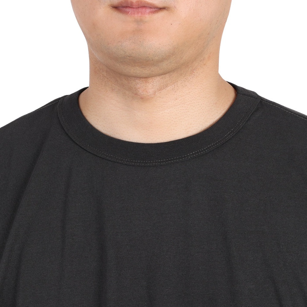 クリフメイヤー（KRIFF MAYER）（メンズ）ひんやり 速乾 ウェットプロテクト 半袖Tシャツ 2247802-17:CHARCOAL チャコールグレー