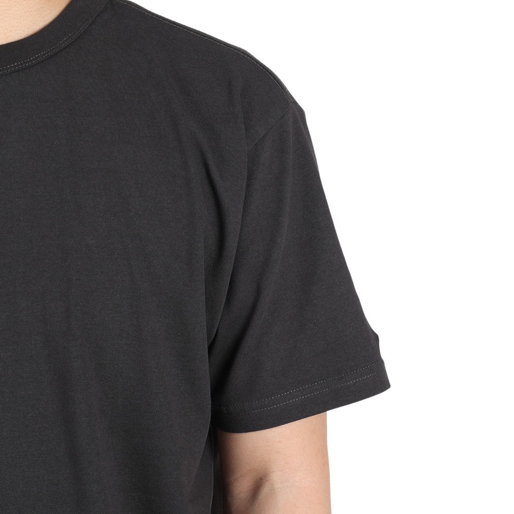 クリフメイヤー（KRIFF MAYER）（メンズ）ひんやり 速乾 ウェットプロテクト 半袖Tシャツ 2247802-17:CHARCOAL チャコールグレー