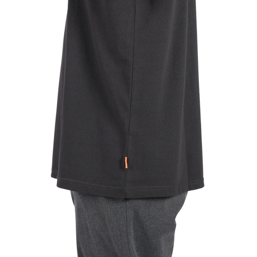 クリフメイヤー（KRIFF MAYER）（メンズ）ひんやり 速乾 ウェットプロテクト 半袖Tシャツ 2247802-17:CHARCOAL チャコールグレー