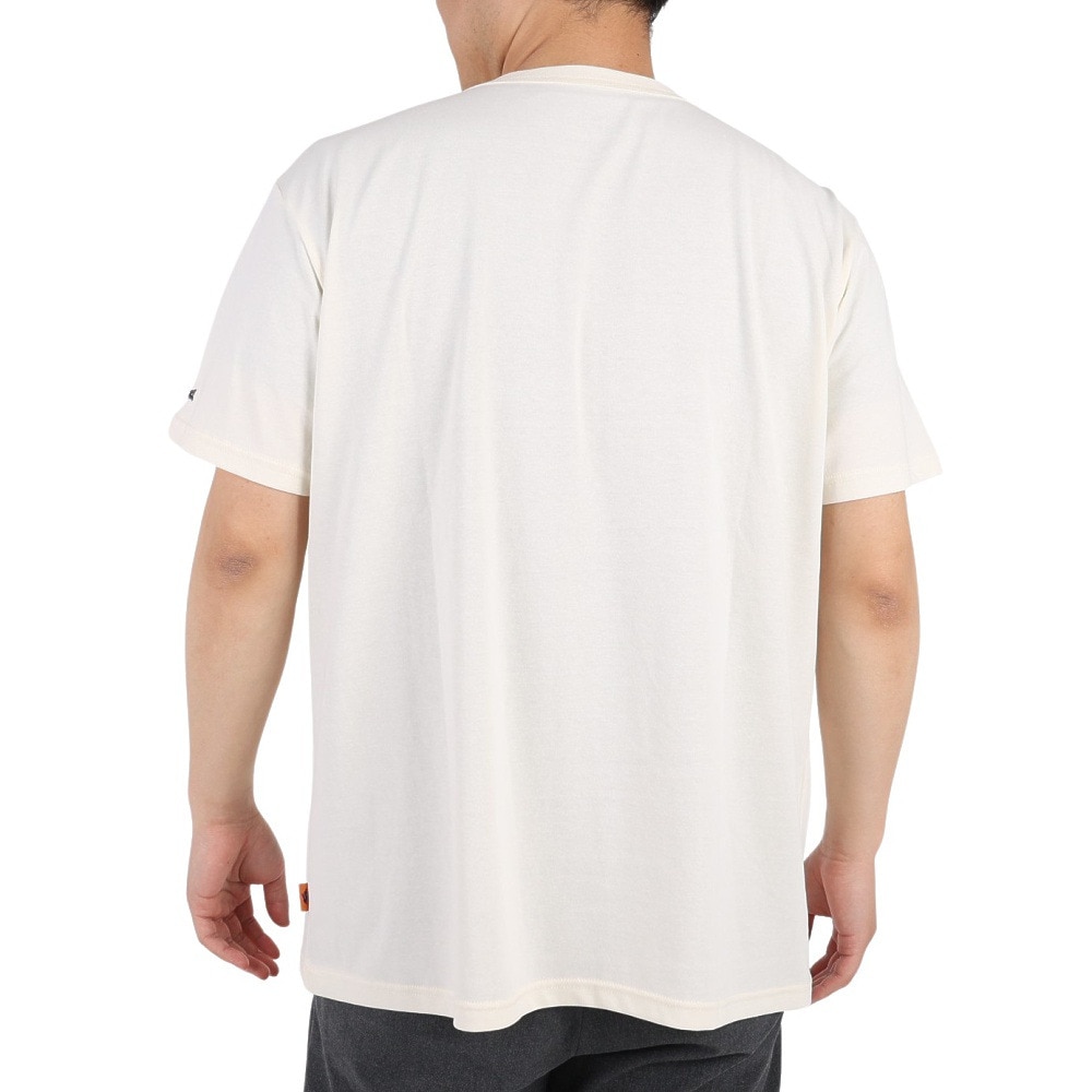 クリフメイヤー（KRIFF MAYER）（メンズ）接触冷感 吸水速乾 無地 ウェットプロテクト 半袖Tシャツ 2247802-5:OFF オフホワイト
