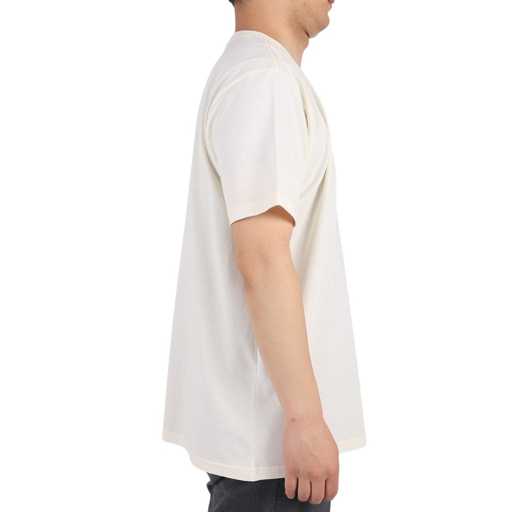 クリフメイヤー（KRIFF MAYER）（メンズ）接触冷感 吸水速乾 無地 ウェットプロテクト 半袖Tシャツ 2247802-5:OFF オフホワイト