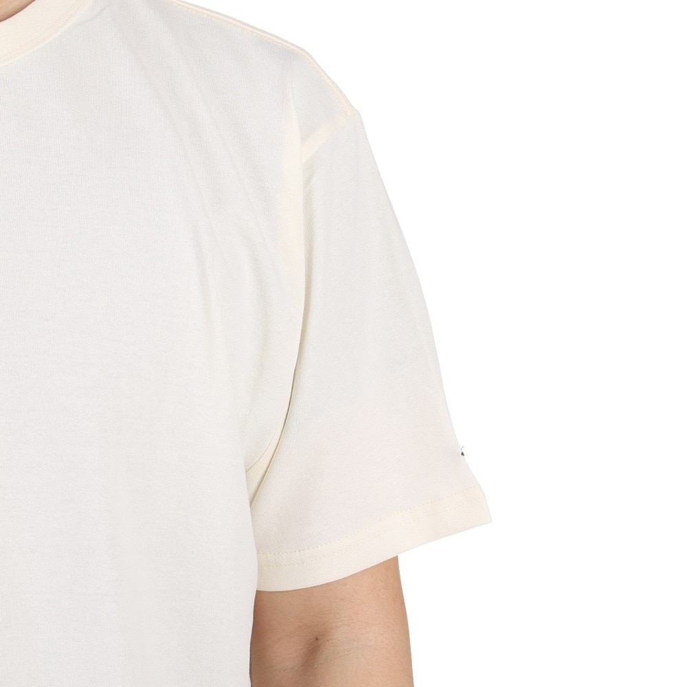 クリフメイヤー（KRIFF MAYER）（メンズ）接触冷感 吸水速乾 無地 ウェットプロテクト 半袖Tシャツ 2247802-5:OFF オフホワイト