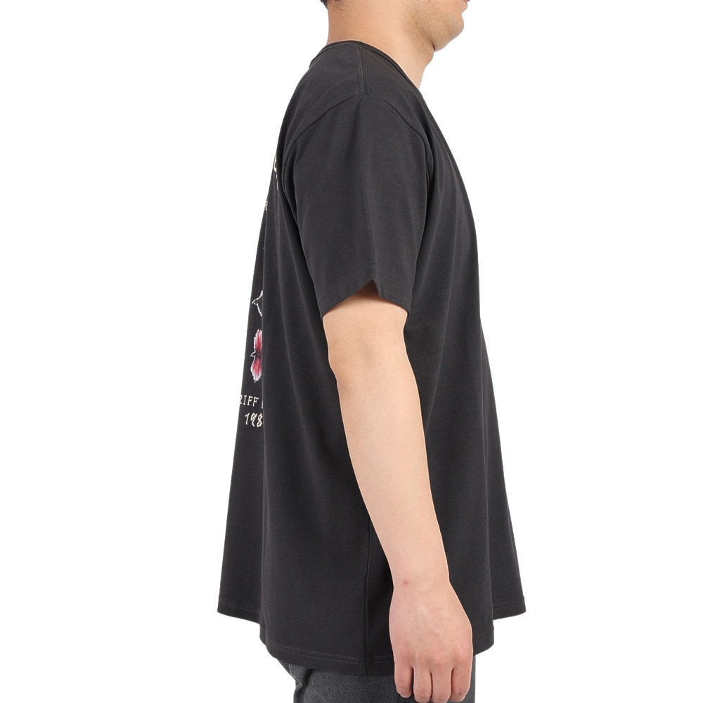 クリフメイヤー（KRIFF MAYER）（メンズ）接触冷感 吸水速乾 半袖Tシャツ ウェットプロテクト半袖Tシャツ フライ 2247804-17:CHARCOAL チャコールグレー