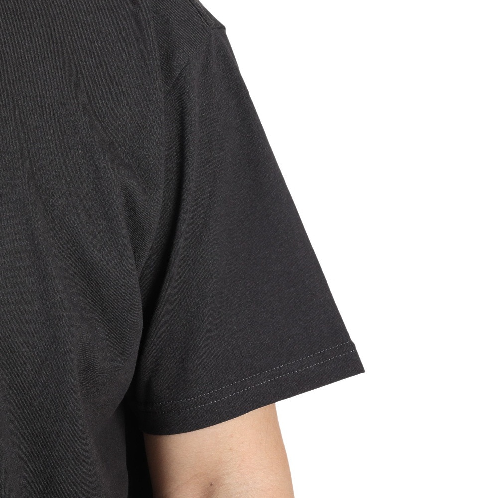 クリフメイヤー（KRIFF MAYER）（メンズ）接触冷感 吸水速乾 半袖Tシャツ ウェットプロテクト半袖Tシャツ フライ 2247804-17:CHARCOAL チャコールグレー