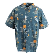 カブー（KAVU）（メンズ）カジュアルシャツ TheJam アングリング 半袖シャツ 19810874 ABD ブルー