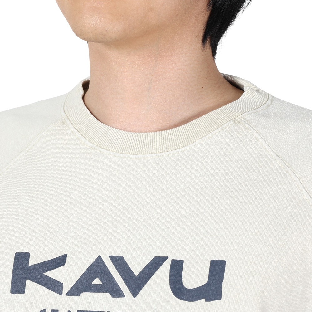 カブー（KAVU）（メンズ）半袖Tシャツ ヘビーウェイト Tシャツ 19821807 NTL キナリ