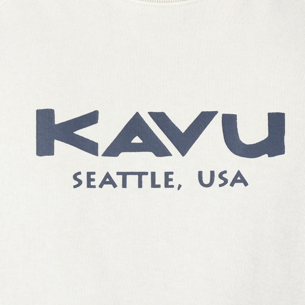 カブー（KAVU）（メンズ）半袖Tシャツ ヘビーウェイト Tシャツ 19821807 NTL キナリ