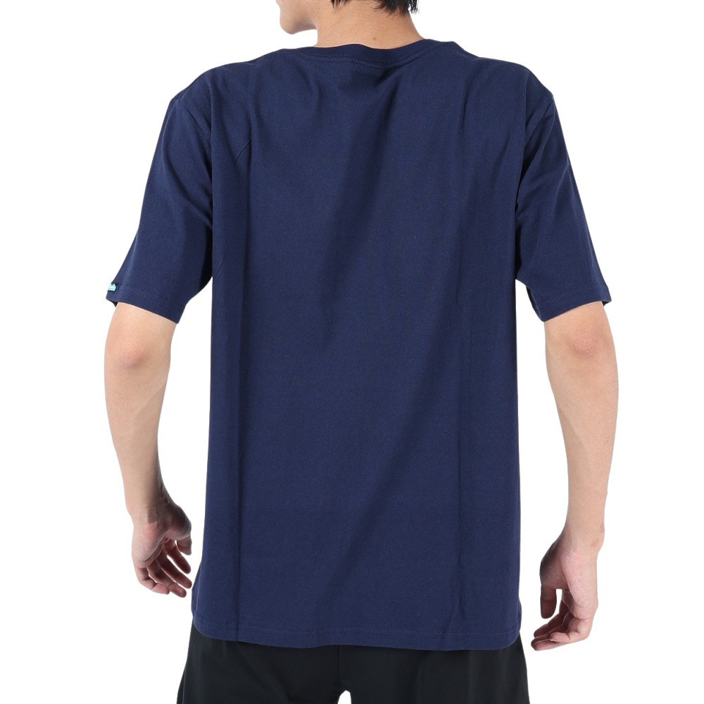 カブー（KAVU）（メンズ）半袖Tシャツ アップル Tシャツ 19821824 NVY ネイビー