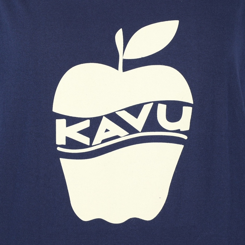 カブー（KAVU）（メンズ）半袖Tシャツ アップル Tシャツ 19821824 NVY ネイビー