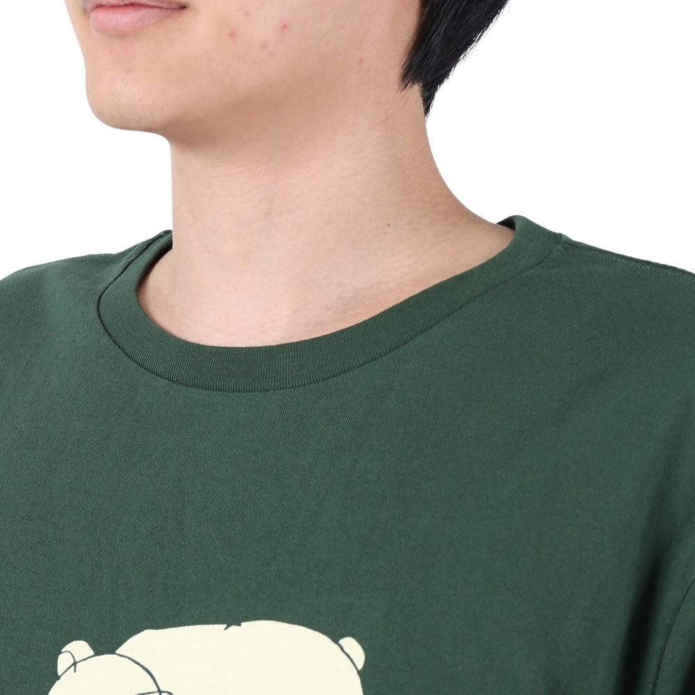 カブー（KAVU）（メンズ）半袖Tシャツ ハイベア Tシャツ 19821828 GRN グリーン