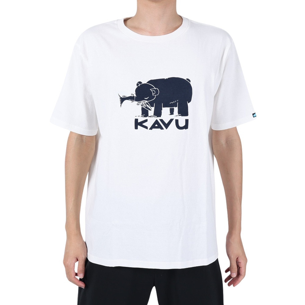カブー（KAVU）（メンズ）半袖Tシャツ ハイベア Tシャツ 19821828 WHT ホワイト