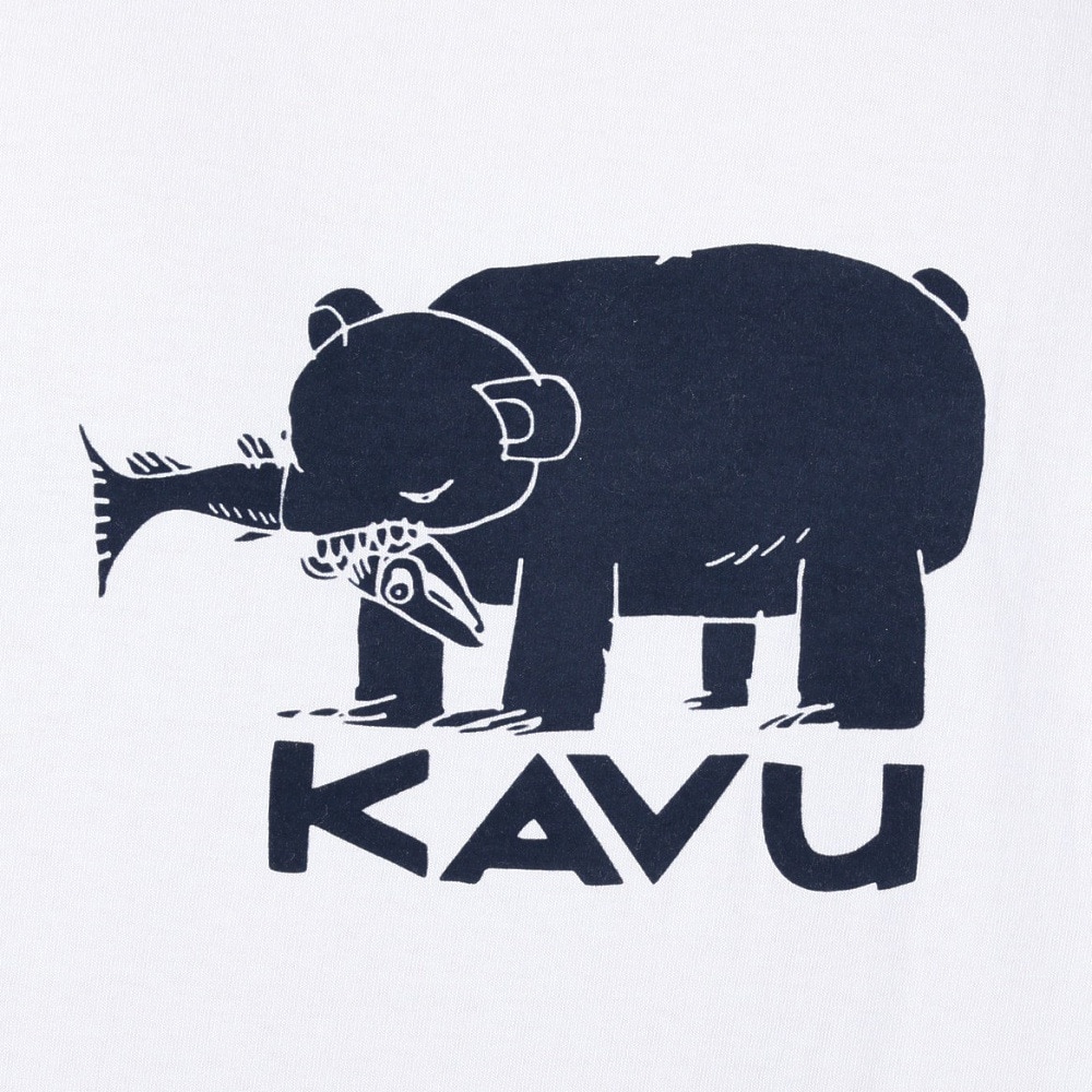 カブー（KAVU）（メンズ）半袖Tシャツ ハイベア Tシャツ 19821828 WHT ホワイト