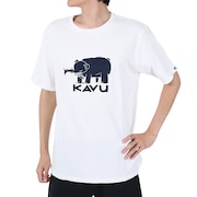 カブー（KAVU）（メンズ）半袖Tシャツ ハイベア Tシャツ 19821828 WHT ホワイト