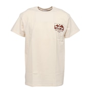 カブー（KAVU）（メンズ）半袖Tシャツ トゥルーロゴ Tシャツ 19821842 NTL キナリ
