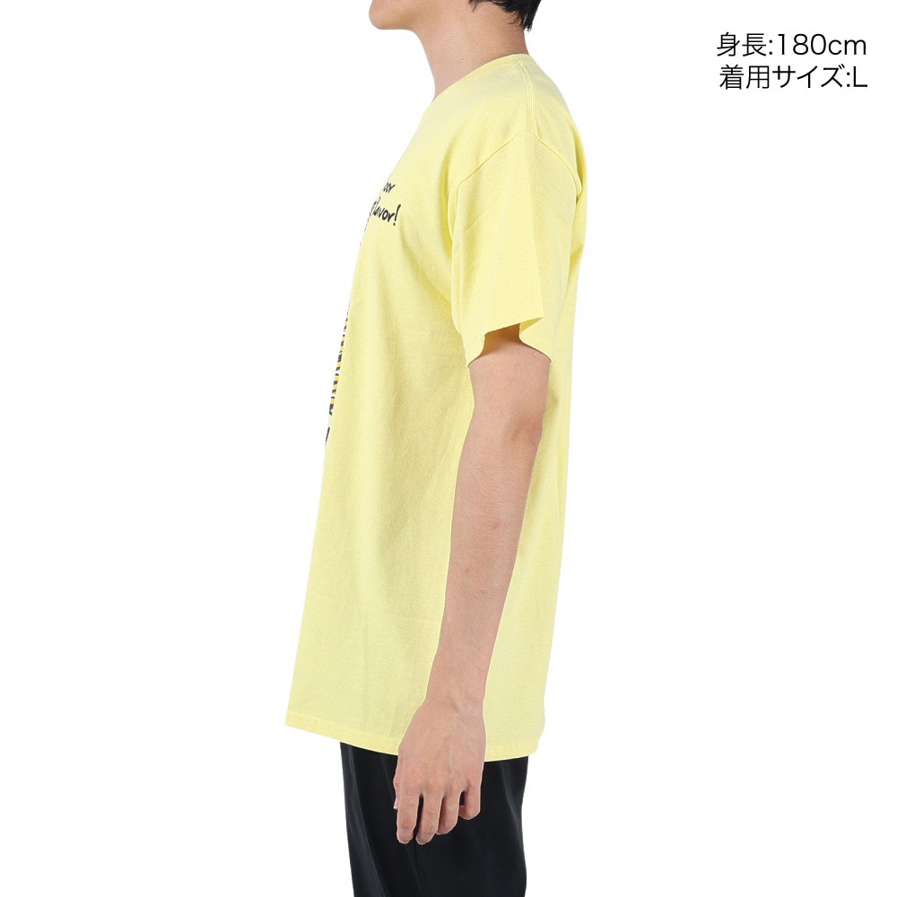 カブー（KAVU）（メンズ）半袖Tシャツ パンケーキ Tシャツ 19821856 CSK イエロー