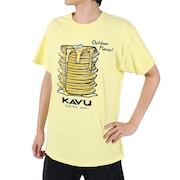 カブー（KAVU）（メンズ）半袖Tシャツ パンケーキ Tシャツ 19821856 CSK イエロー