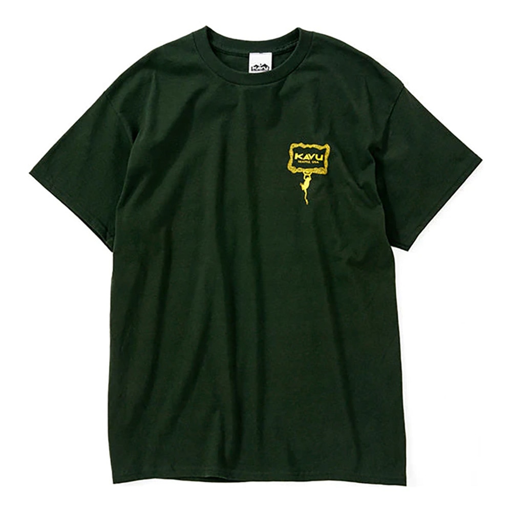 カブー（KAVU）（メンズ）半袖Tシャツ フロッグ Tシャツ 19821860 FST グリーン