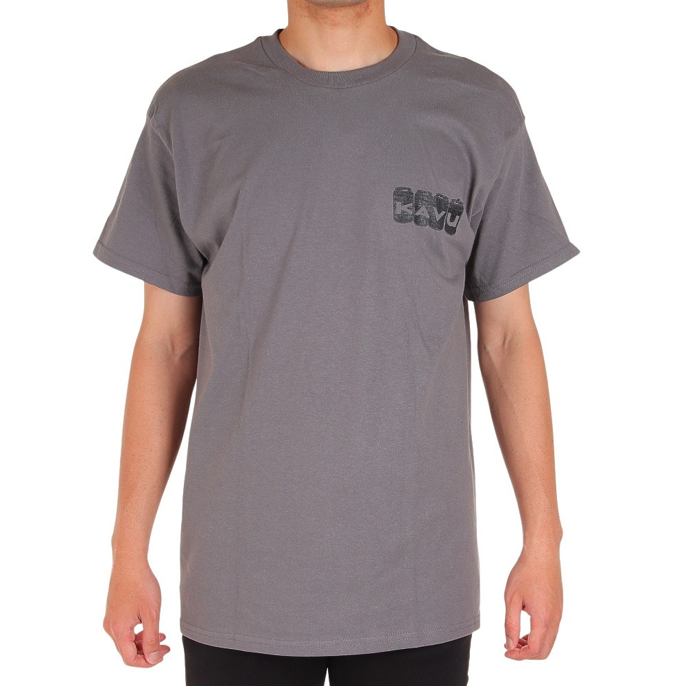 カブー（KAVU）（メンズ）半袖Tシャツ フロッグ2 Tシャツ 19821861 CCL チャコールグレー