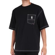 コールマン（Coleman）（メンズ）裾・胸ポケット 半袖Tシャツ X5335A BLK