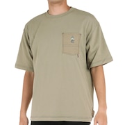 コールマン（Coleman）（メンズ）ポケット付き 半袖Tシャツ X5335A KHA