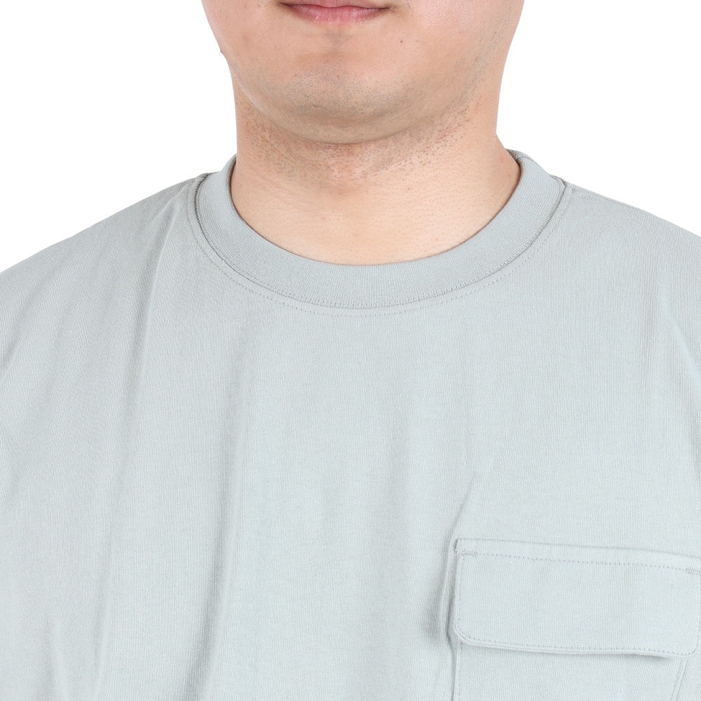 コールマン（Coleman）（メンズ）バックプリント 半袖Tシャツ マウンテンTシャツ X5338A TCS ターコイズ 綿100％