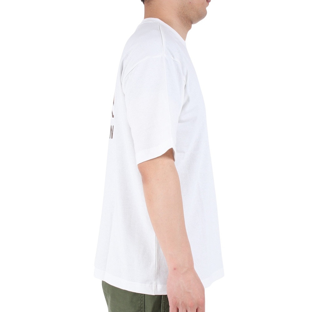 コールマン（Coleman）（メンズ）バックプリント 半袖Tシャツ マウンテンTシャツ X5338A WHT ホワイト 綿100％