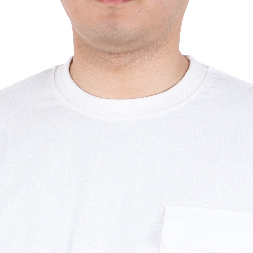 コールマン（Coleman）（メンズ）バックプリント 半袖Tシャツ マウンテンTシャツ X5338A WHT ホワイト 綿100％