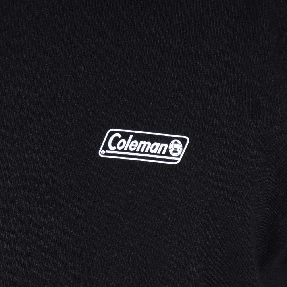 コールマン（Coleman）（メンズ）半袖Tシャツ ランタンプリントTシャツ X5339A BLK ブラック