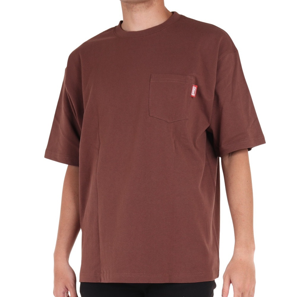 コールマン（Coleman）（メンズ）半袖Tシャツ ランタンプリントTシャツ X533GA BRN ブラウン
