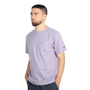 (メンズ)Embroidery ポケット付き 半袖Tシャツ 50BNF3SCD2264