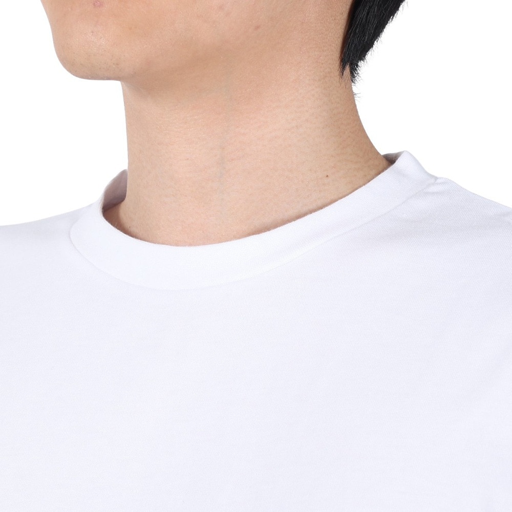 ボンファイア（Bonfire）（メンズ）Embroidery ポケット付き 半袖Tシャツ 50BNF3SCD2264 WHT ホワイト
