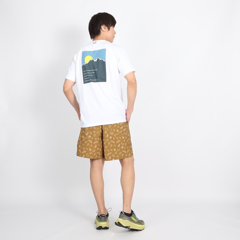 ボンファイア（Bonfire）（メンズ）Mountain 半袖Tシャツ 50BNF3SCD2265 WHT ホワイト