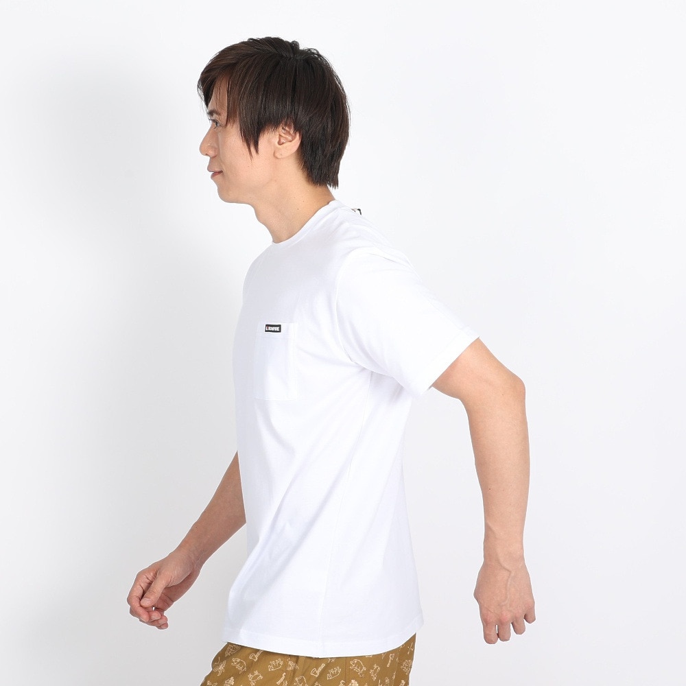 ボンファイア（Bonfire）（メンズ）Mountain 半袖Tシャツ 50BNF3SCD2265 WHT ホワイト