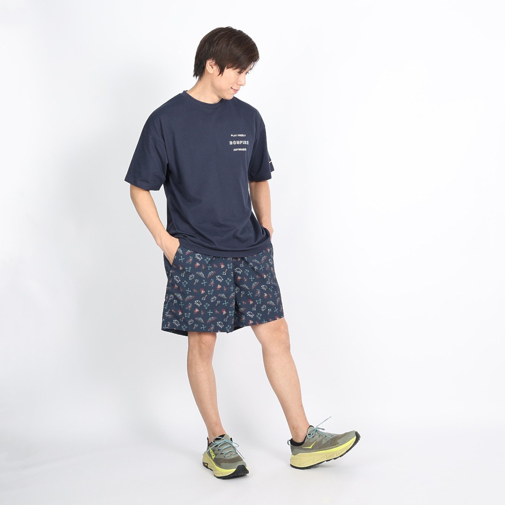 ボンファイア（Bonfire）（メンズ）Wave 半袖Tシャツ 50BNF3SCD2267 NVY ネイビー