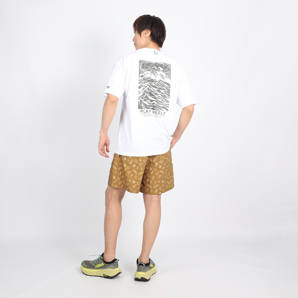 ボンファイア（Bonfire）（メンズ）Wave 半袖Tシャツ 50BNF3SCD2267 WHT ホワイト