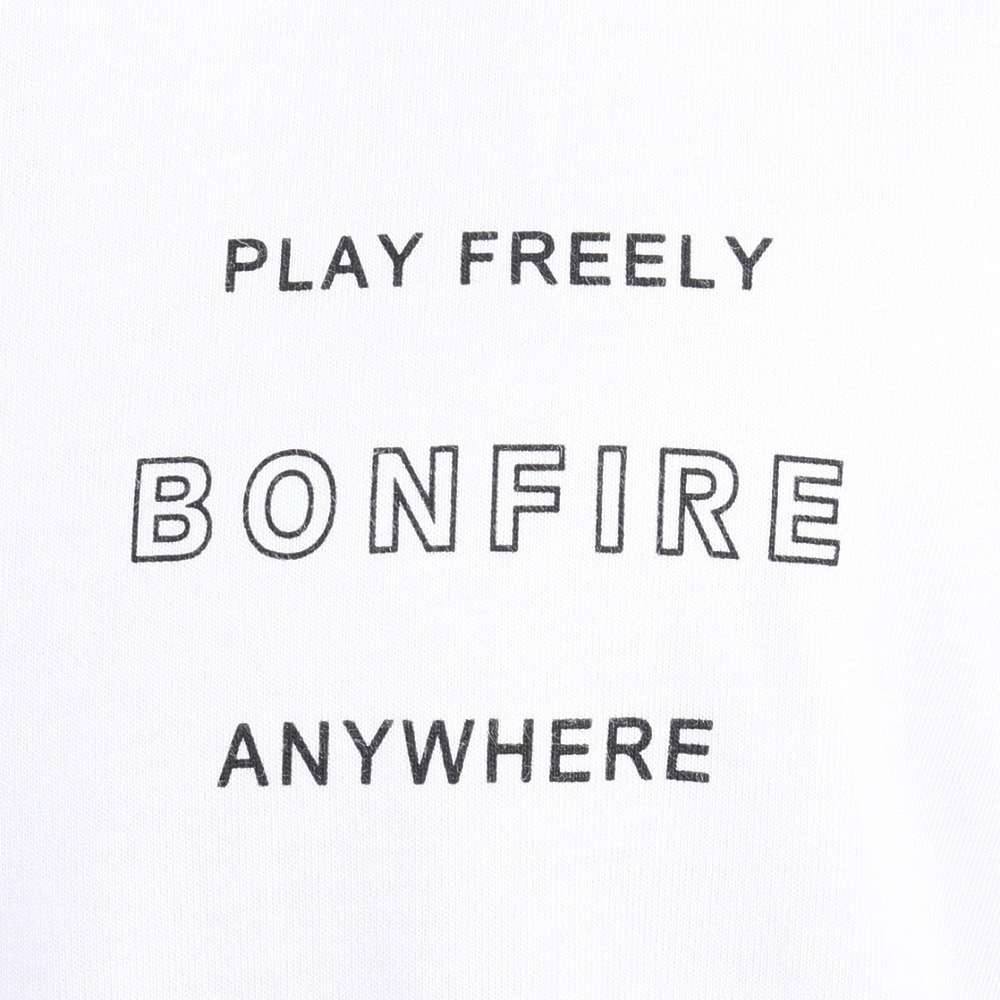 ボンファイア（Bonfire）（メンズ）Wave 半袖Tシャツ 50BNF3SCD2267 WHT ホワイト