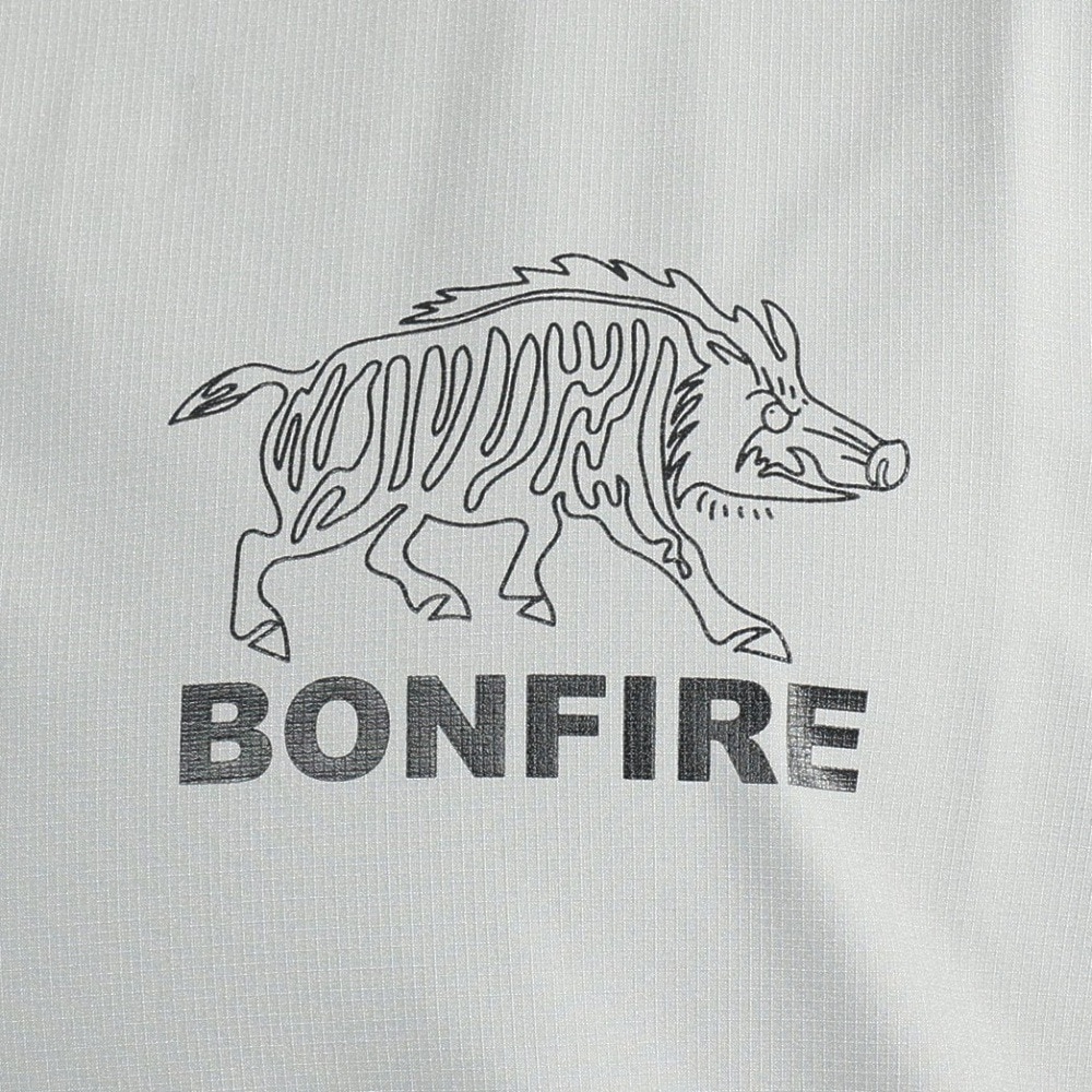 ボンファイア（Bonfire）（メンズ）BACKMESH 半袖Tシャツ 20BNF3SEG2279 GRY グレー