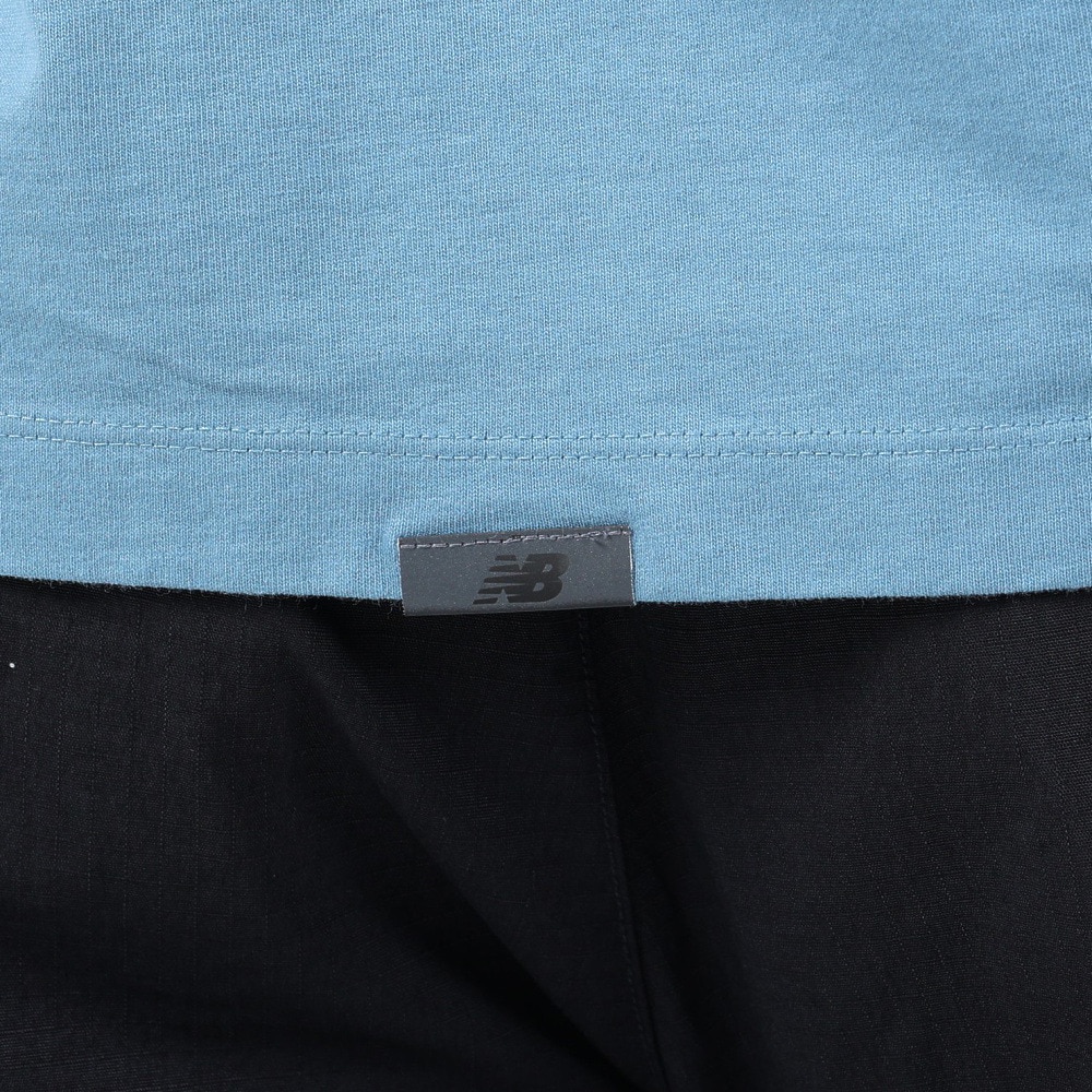 ニューバランス（new balance）（メンズ）半袖Tシャツ MT1996 グラフィックTシャツ AMT35013-SGD ブル―