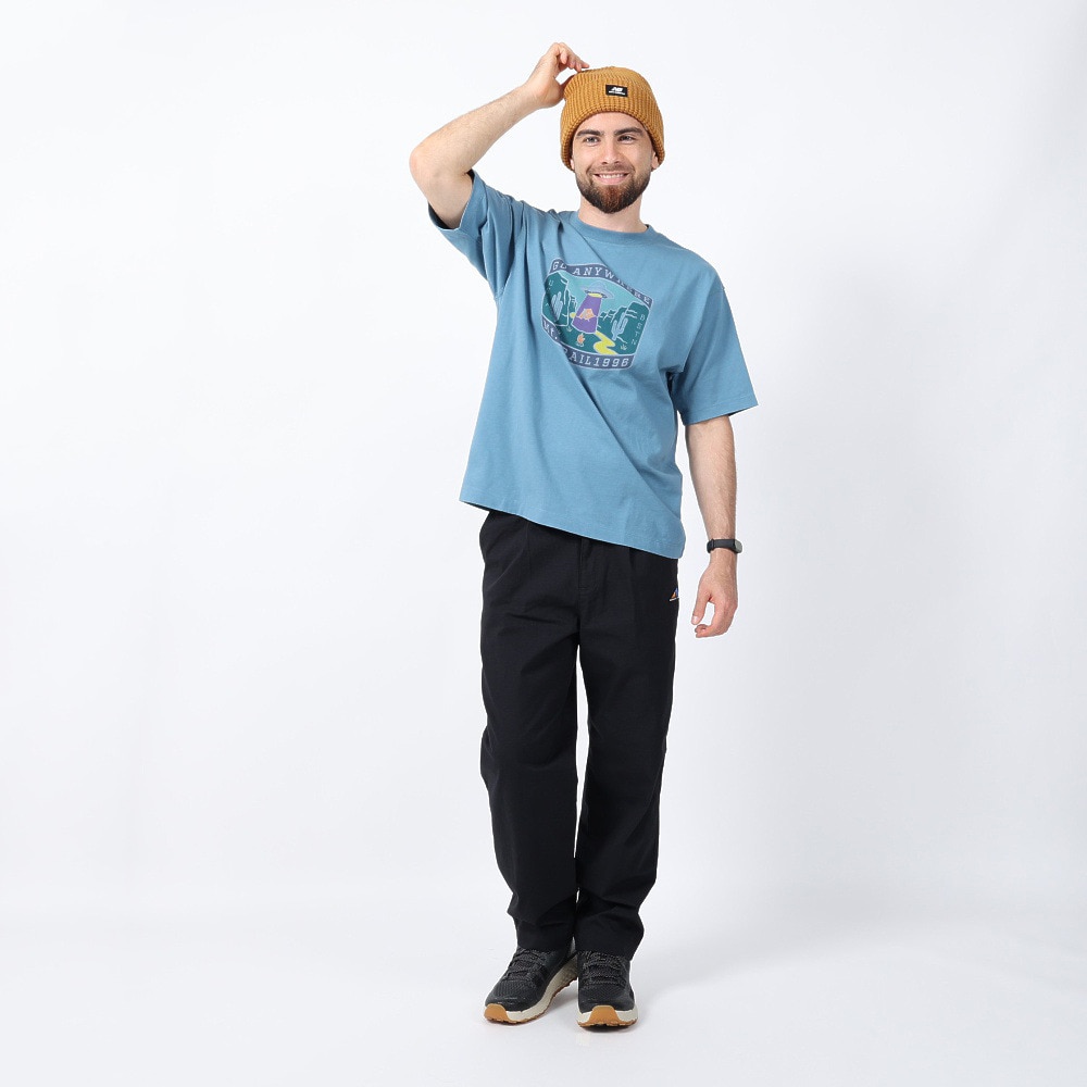 ニューバランス（new balance）（メンズ）半袖Tシャツ MT1996 グラフィックTシャツ AMT35013-SGD ブル―