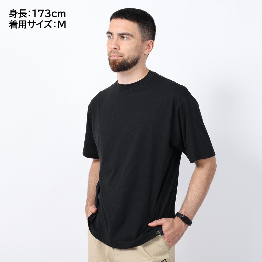 ニューバランス（new balance）（メンズ）ラッシュガード 半袖 Tシャツ 速乾 UVカット 紫外線対策 MT1996 AMT35016BK