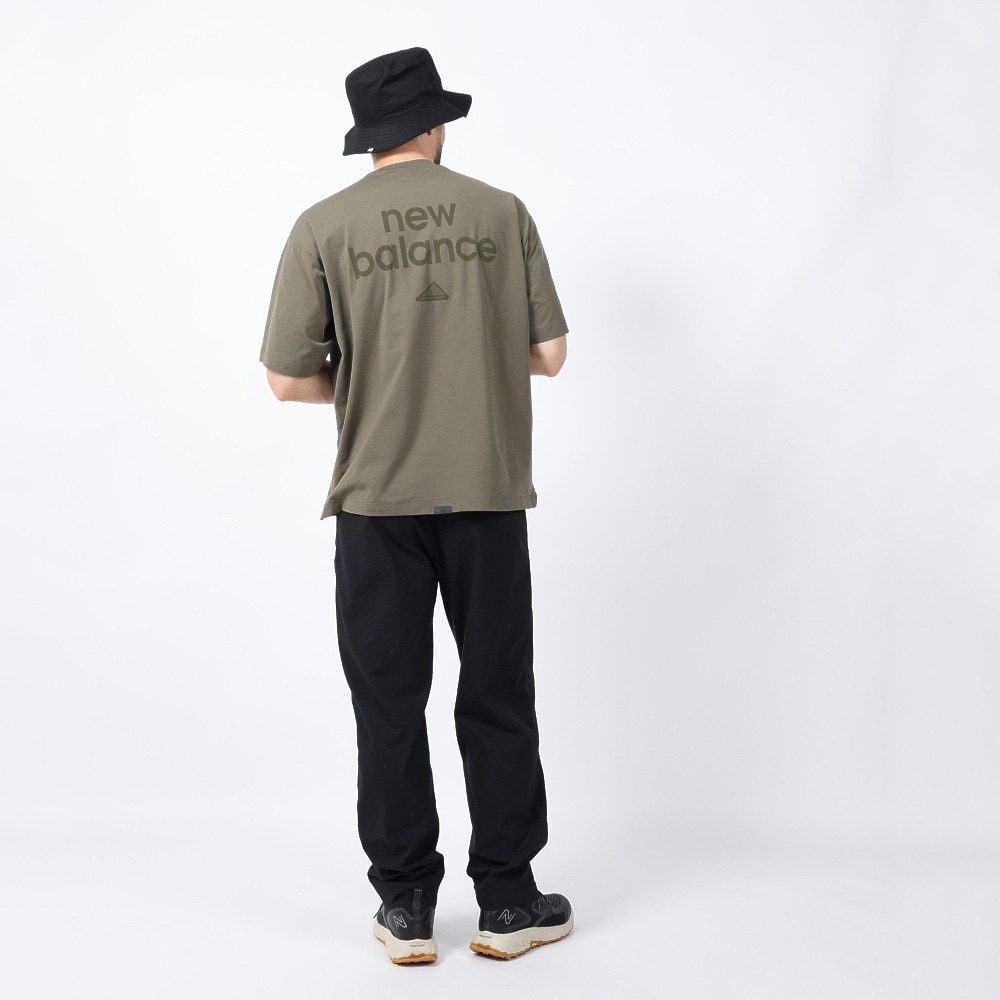 ニューバランス（new balance）（メンズ）ラッシュガード 半袖 Tシャツ 速乾 UVカット 紫外線対策 MT1996 AMT35016DRC