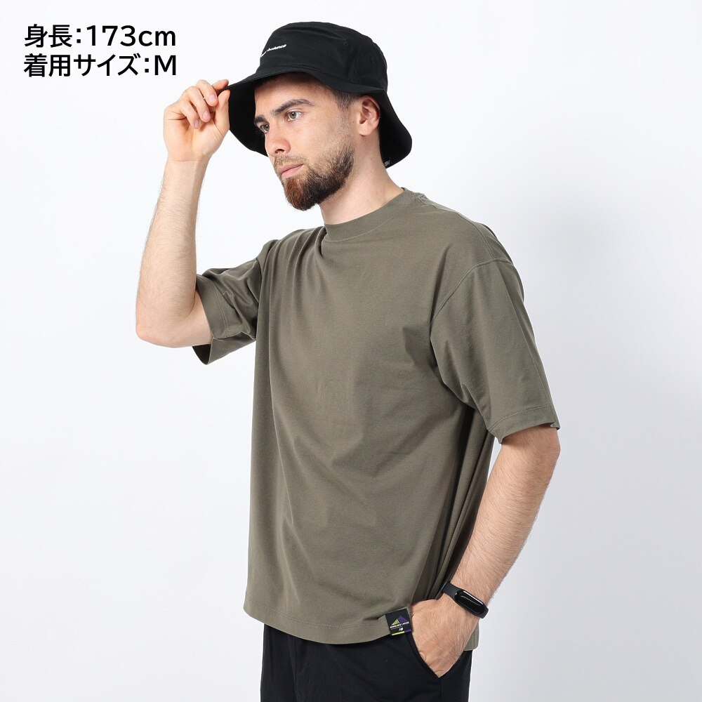 ニューバランス（new balance）（メンズ）ラッシュガード 半袖 Tシャツ 速乾 UVカット 紫外線対策 MT1996 AMT35016DRC