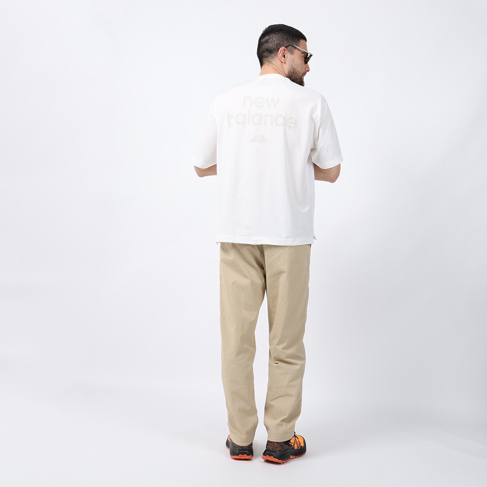 ニューバランス（new balance）（メンズ）ラッシュガード 半袖 Tシャツ 速乾 UVカット 紫外線対策 MT1996 AMT35016MW1