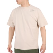 ニューバランス（new balance）（メンズ）半袖Tシャツ MT1996 バックグラフィックTシャツ AMT35018-TWF ベージュ