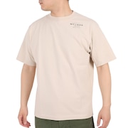 (メンズ)半袖Tシャツ MT1996 バックグラフィックTシャツ AMT35018-TWF ベージュ