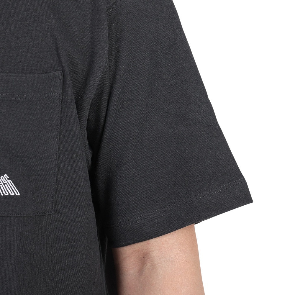 ニューバランス（new balance）（メンズ）半袖Tシャツ MT1996 ベースTシャツ AMT35026-PHM チャコールグレー 程よい厚地 透けにくい
