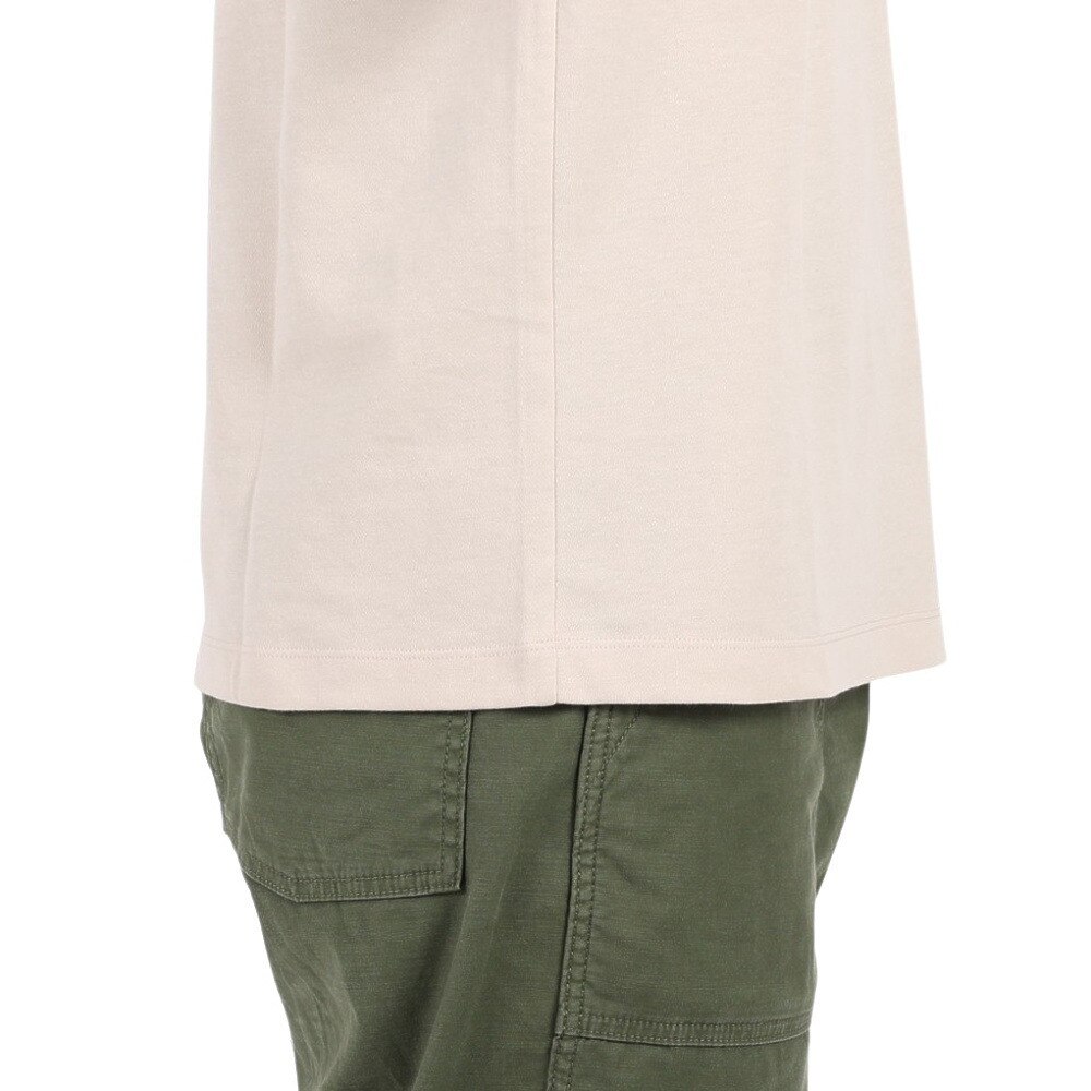 ニューバランス（new balance）（メンズ）半袖Tシャツ MT1996 ベースTシャツ AMT35026-TWF ベージュ 程よい厚地 透けにくい