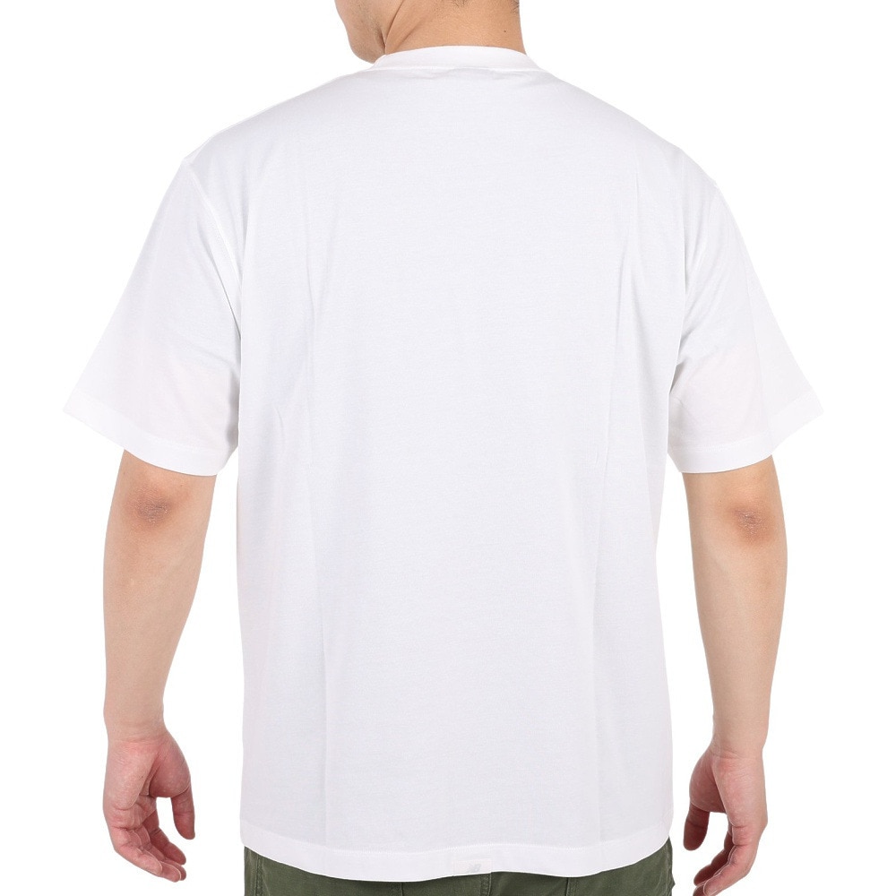 ニューバランス（new balance）（メンズ）半袖Tシャツ MT1996 ベースTシャツ AMT35026-WT ホワイト 程よい厚地 透けにくい