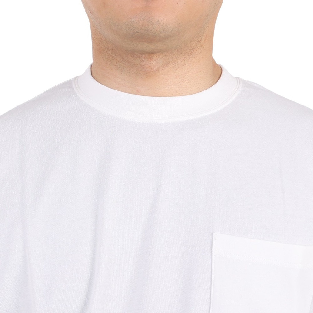 ニューバランス（new balance）（メンズ）半袖Tシャツ MT1996 ベースTシャツ AMT35026-WT ホワイト 程よい厚地 透けにくい