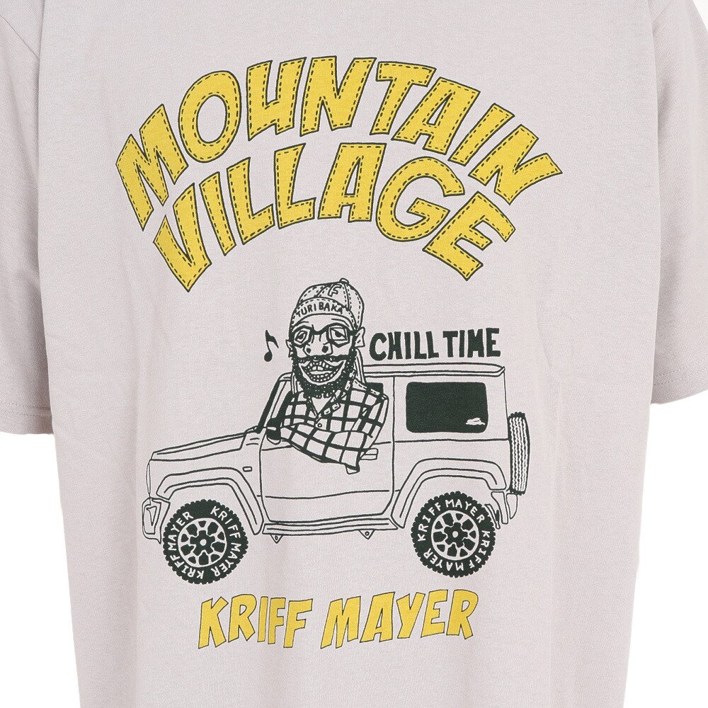 クリフメイヤー（KRIFF MAYER）（メンズ）半袖Tシャツ ウェットプロテクトTシャツ 車 2257802-15:GRAY グレー